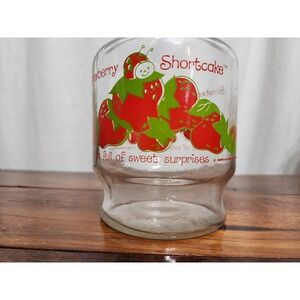 Vintage Strawberry Shortcake Carafe Juice Pitcher 1980 American‎ Greetings MCM.